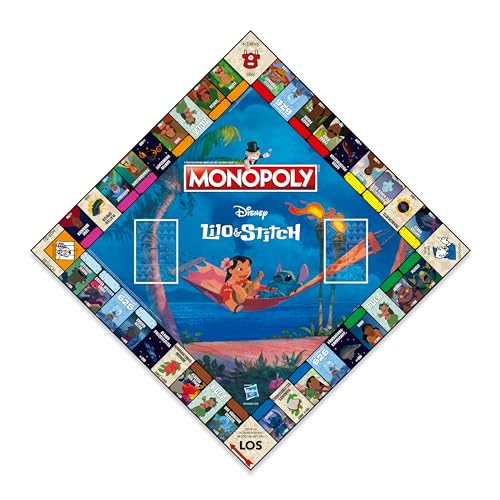 Winning Moves Monopoly Lilo & Stitch Brettspiel Deutsch ab 8 Jahren