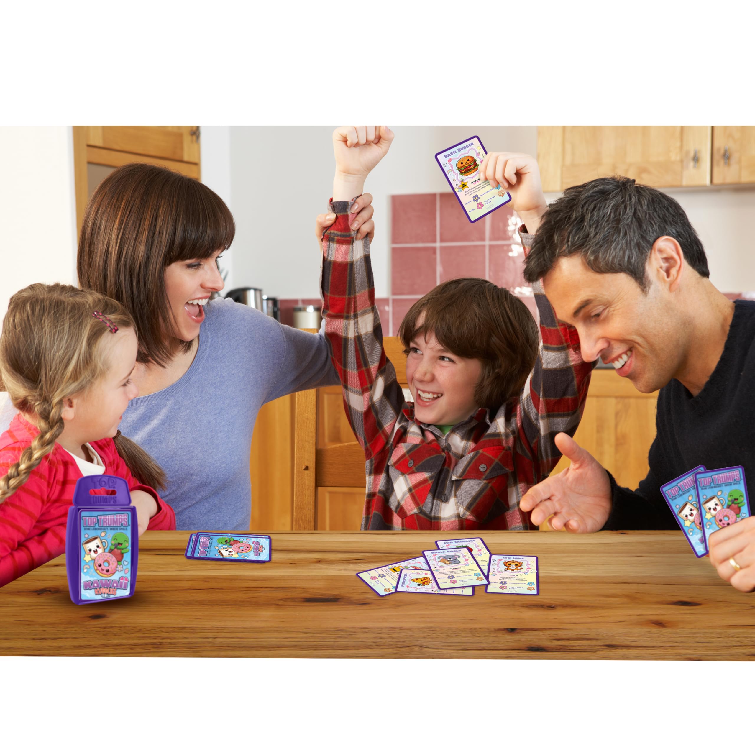 TOP TRUMPS Kawaii Kuddlies Kartenspiel 30 Karten ab 6 Jahren