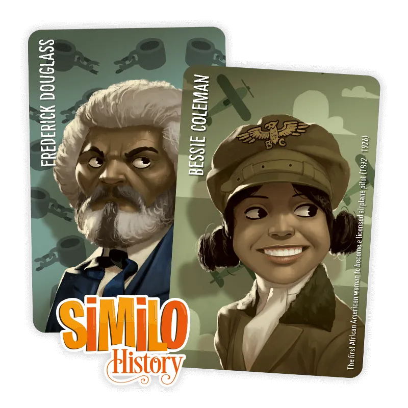 Horrible Similo History Promo-Karten Kartenspiel kooperativ