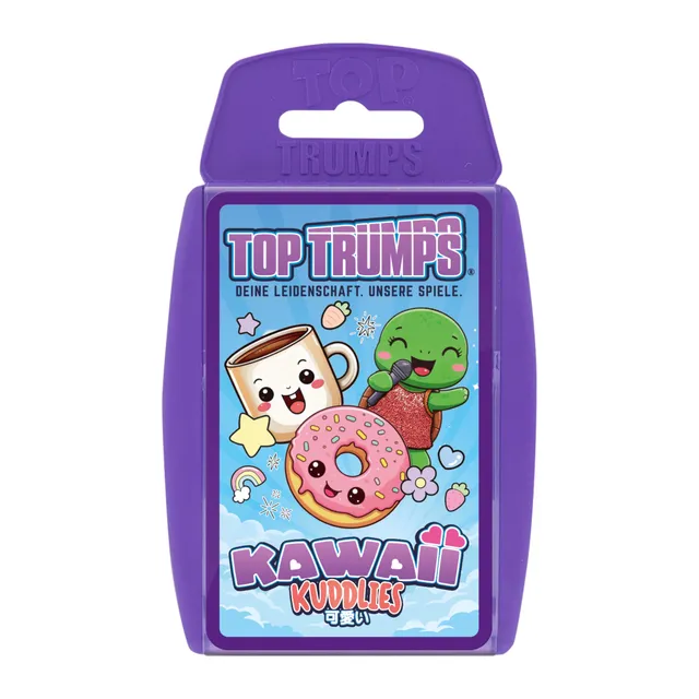 TOP TRUMPS Kawaii Kuddlies Kartenspiel 30 Karten ab 6 Jahren