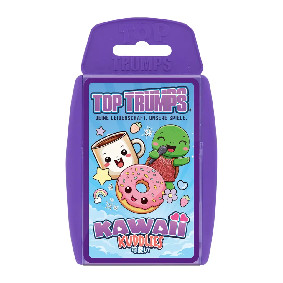 TOP TRUMPS Kawaii Kuddlies Kartenspiel 30 Karten ab 6 Jahren