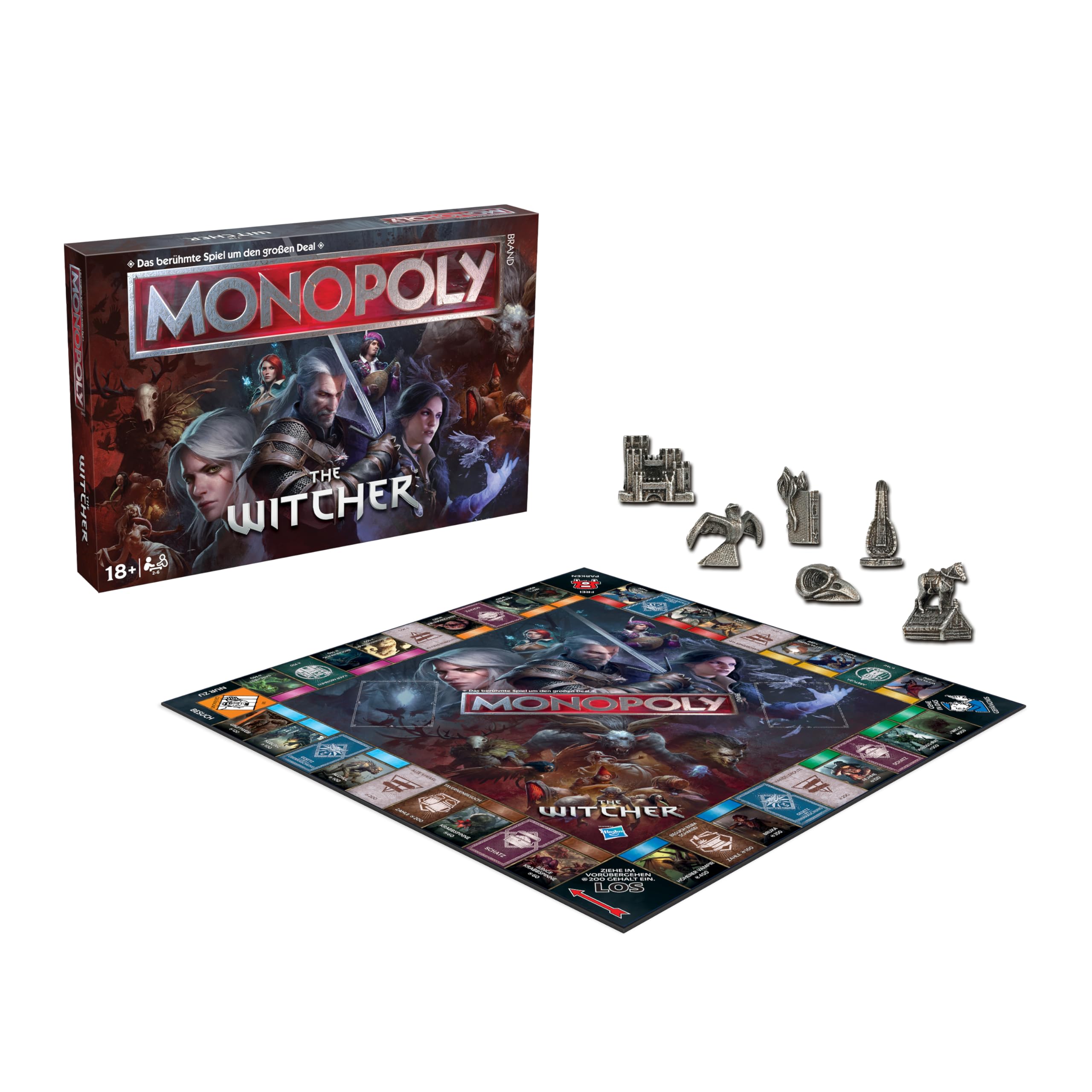 Winning Moves Monopoly The Witcher Brettspiel Deutsch ab 18 Jahren