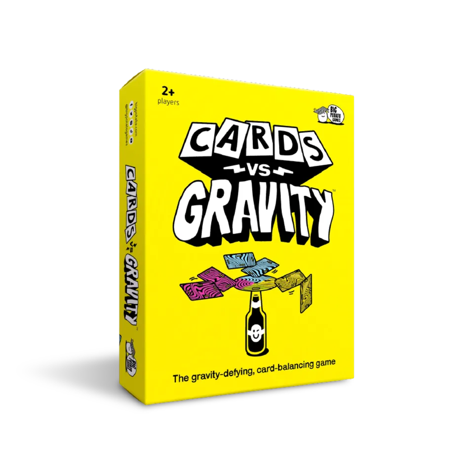 Big Potato Games Cards vs Gravity Partyspiel Karten-Stapelspiel
