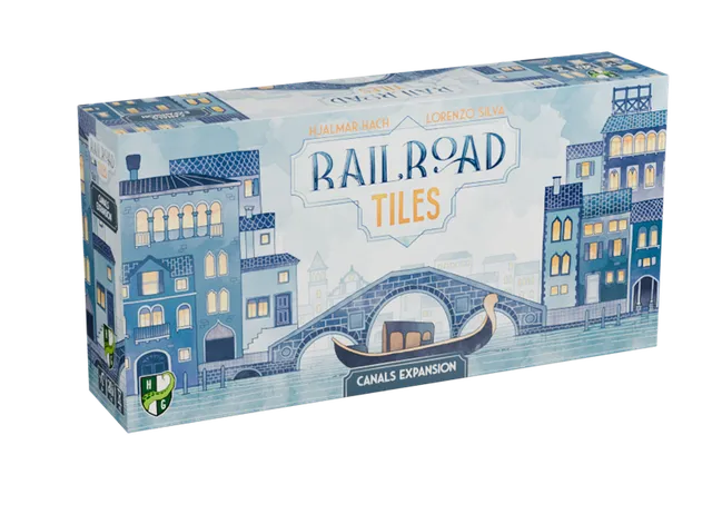 Horrible Railroad Tiles Canals Erweiterung Brettspiel