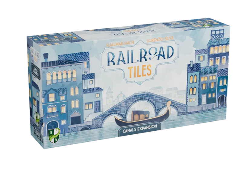 Horrible Railroad Tiles Canals Erweiterung Brettspiel