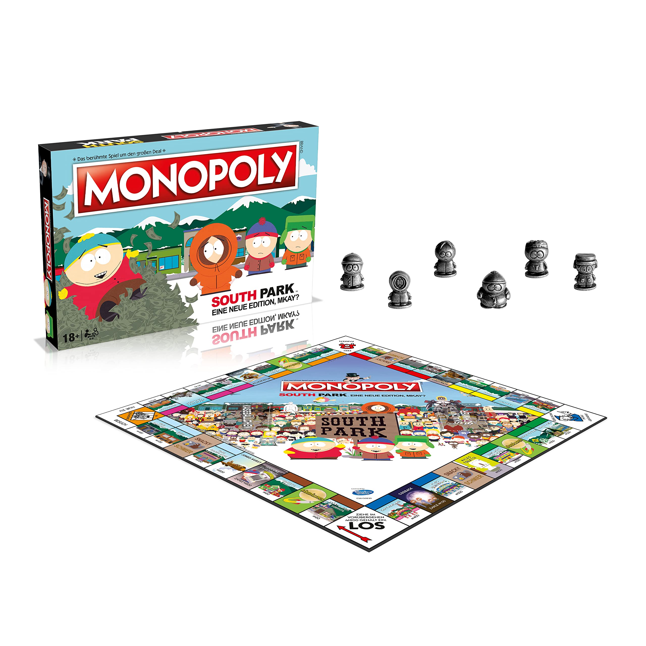 Winning Moves Monopoly South Park Brettspiel Deutsch ab 18 Jahren