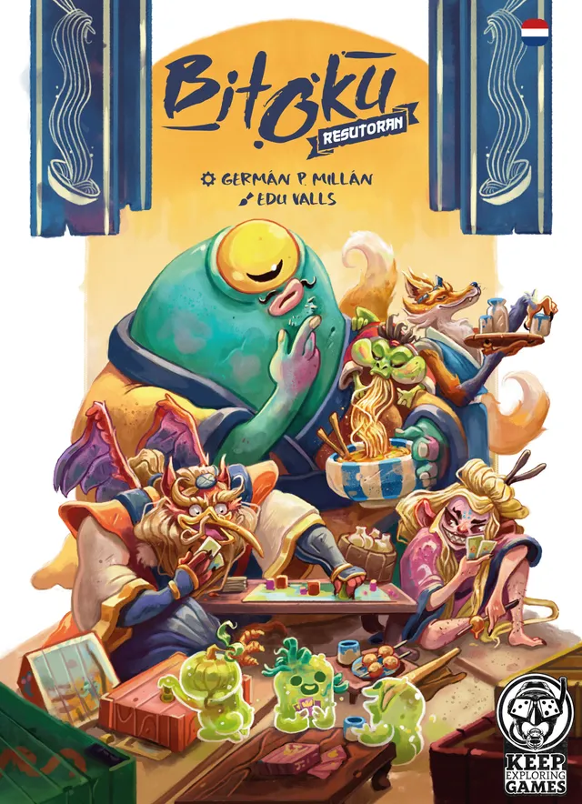 Keep Exploring Games Bitoku Resutoran Brettspiel Erweiterung 3 Module