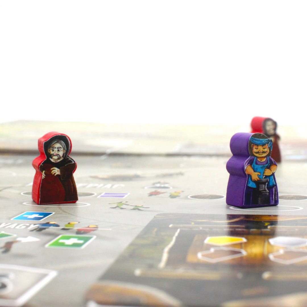 Meeple Sticker Architects West Kingdom Sticker Set Zubehör