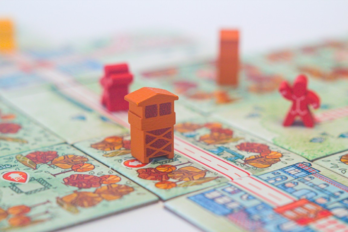Horrible Railroad Tiles Forest Erweiterung Brettspiel