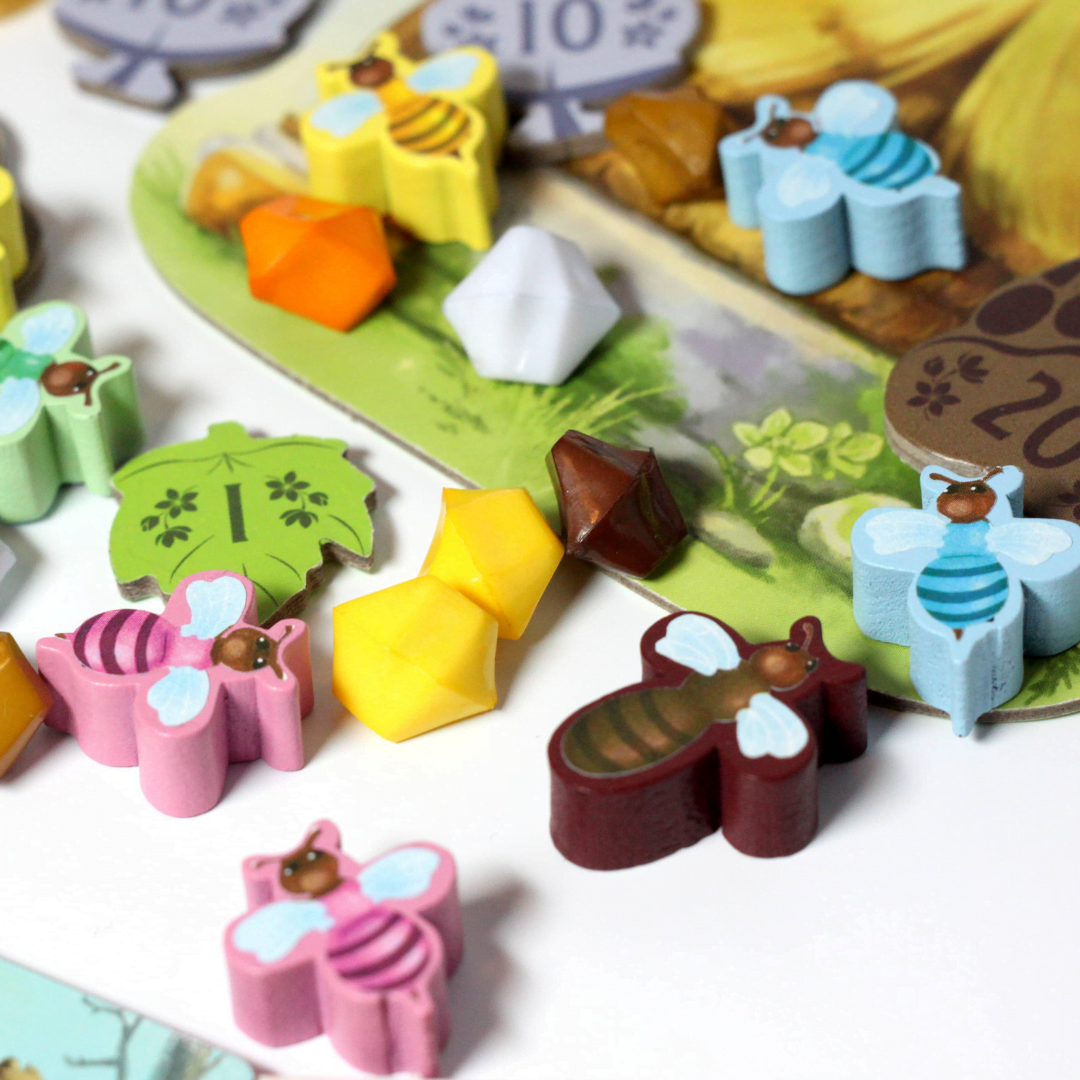 Meeple Sticker Honey Buzz Sticker Set Bienen-Meeple Nektar