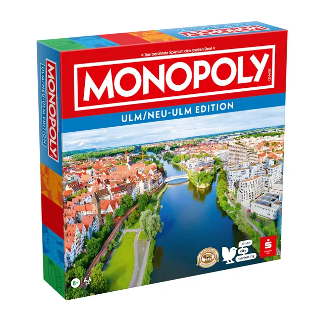 Winning Moves Monopoly Ulm Neu-Ulm Brettspiel 2-6 Spieler