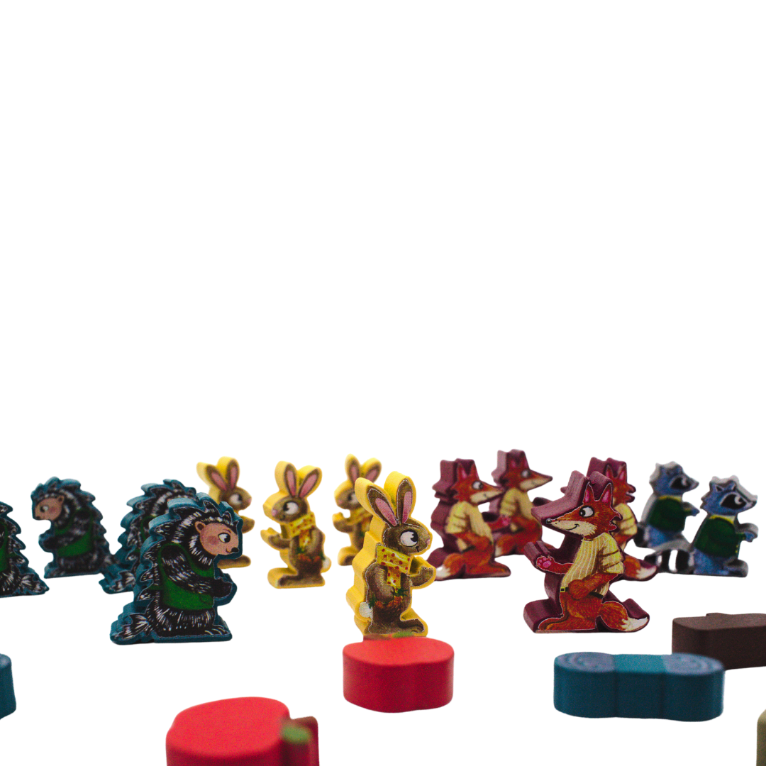 Meeple Sticker Creature Comforts Sticker Set Waldtiere