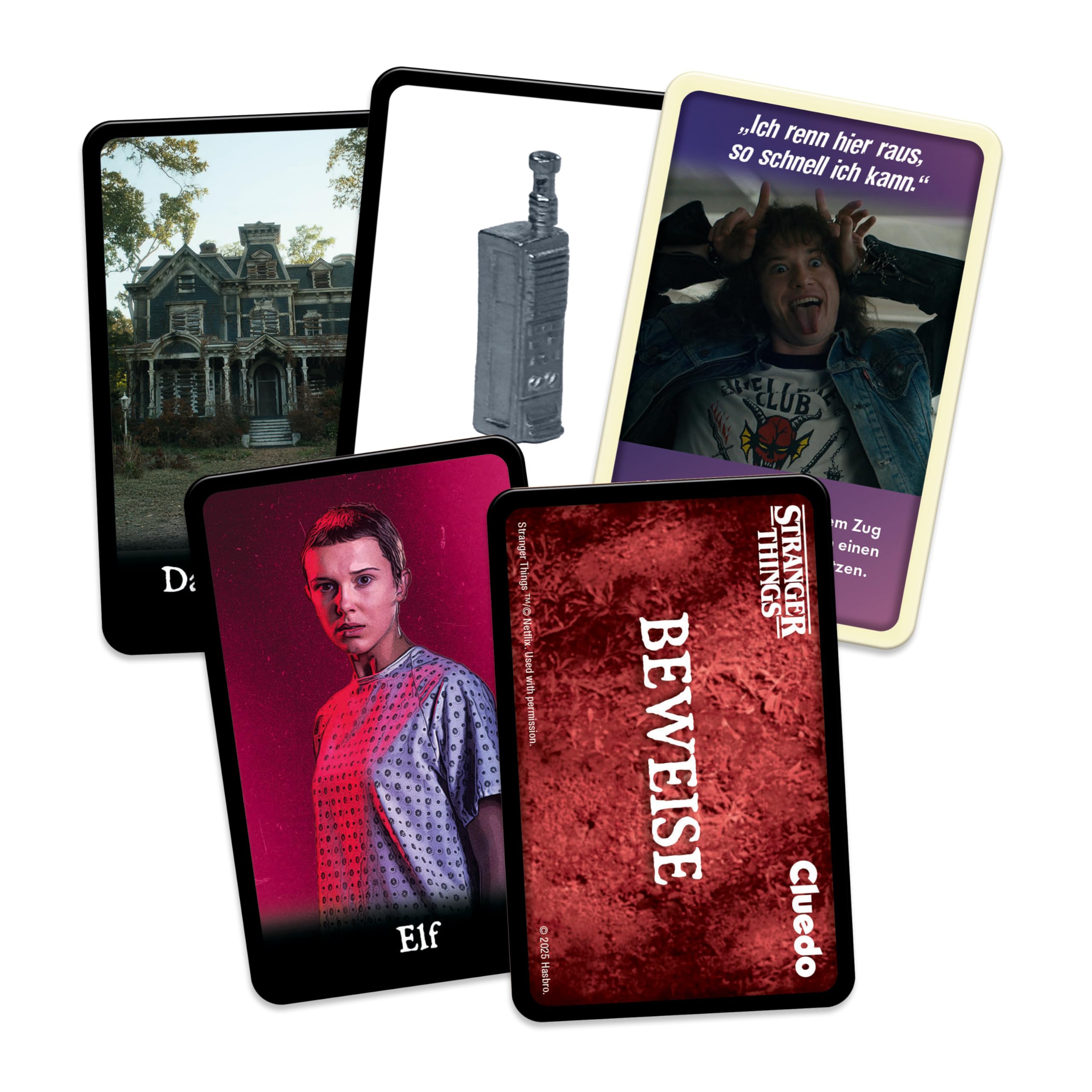 Winning Moves Cluedo Stranger Things Brettspiel 2-6 Spieler