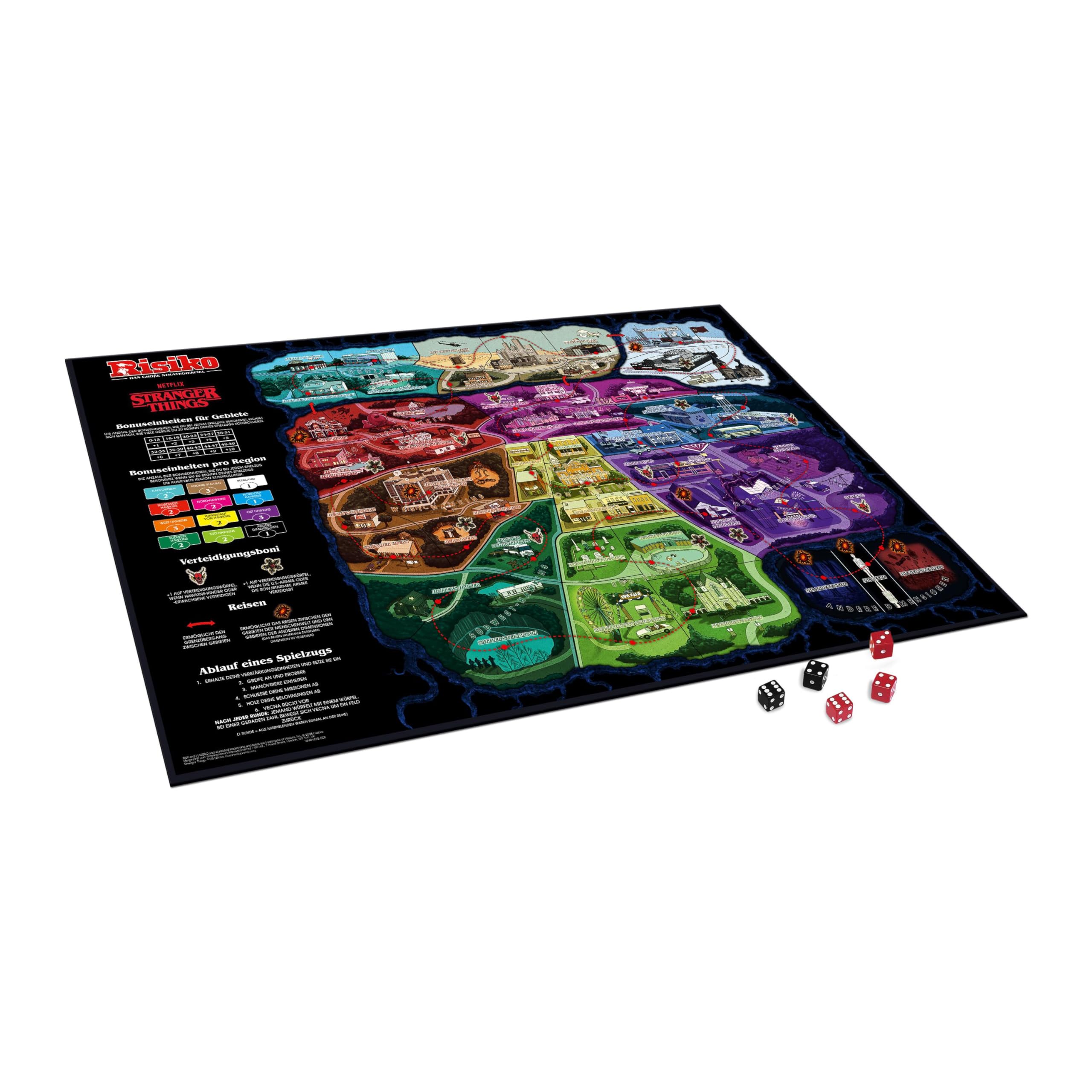 Winning Moves Risiko Stranger Things Brettspiel Deutsch ab 15 Jahren