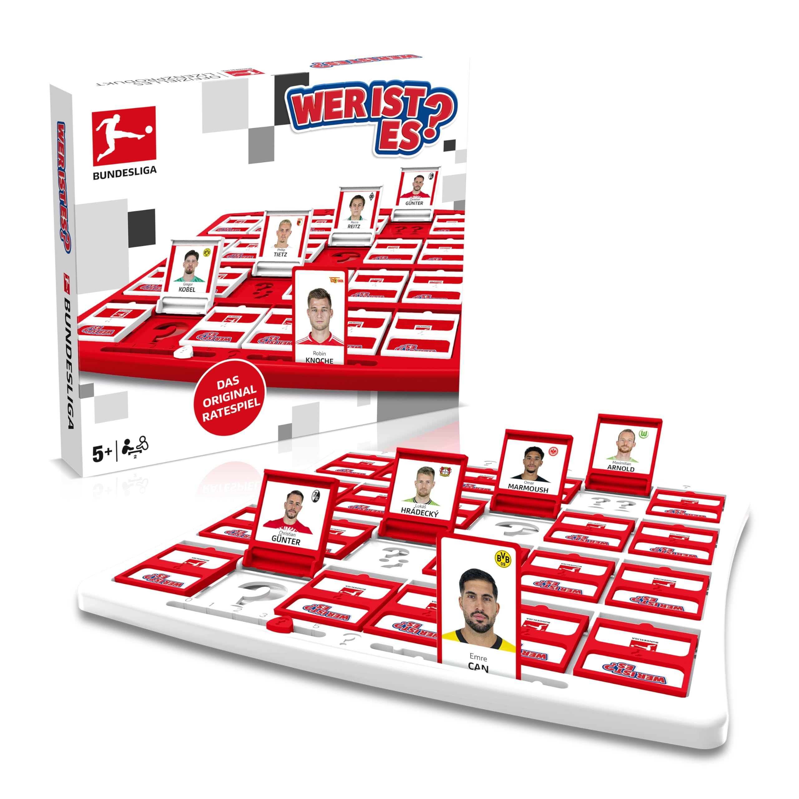Winning Moves Wer ist es? Bundesliga Brettspiel 2 Spieler ab 5 Jahren