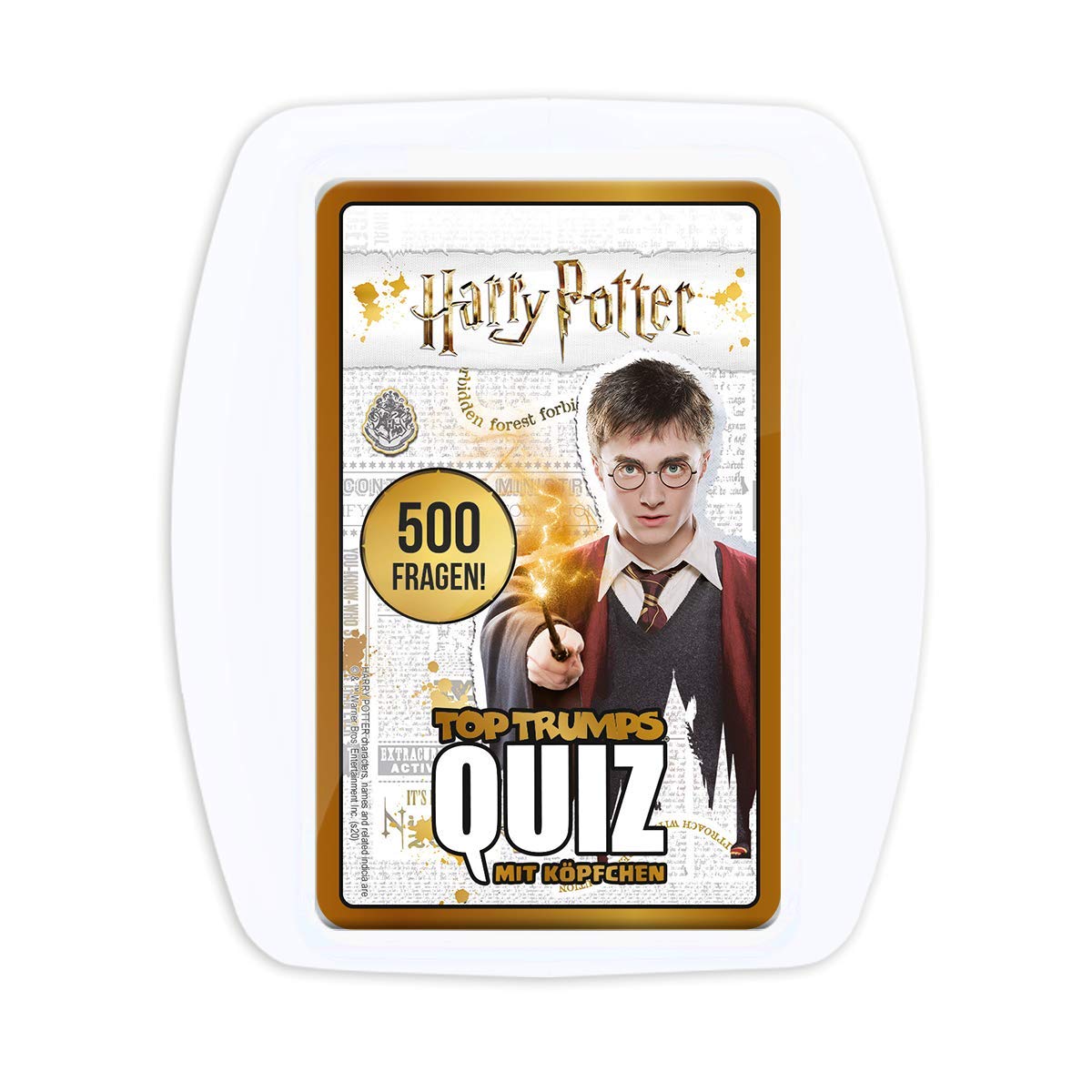 Winning Moves Top Trumps Quiz Harry Potter Kartenspiel Deutsch 100 Karten