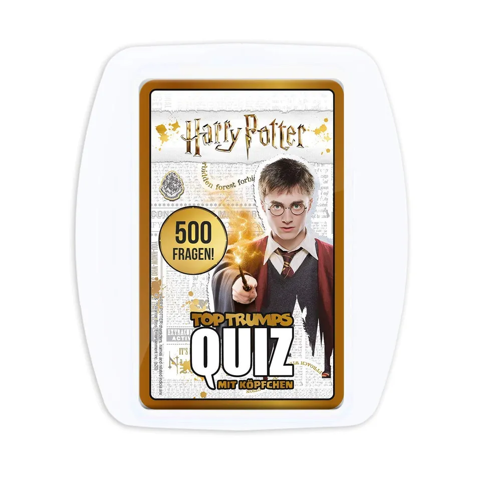 Winning Moves Top Trumps Quiz Harry Potter Kartenspiel Deutsch 100 Karten