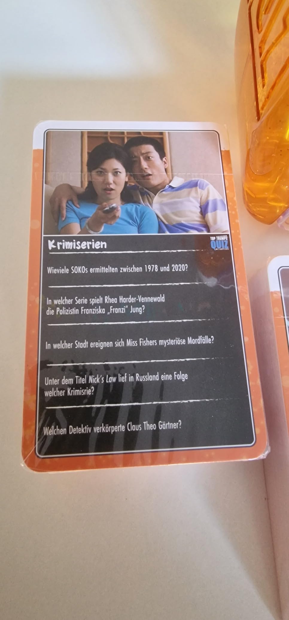 Winning Moves Top Trumps Quiz Pub Quiz Kartenspiel Deutsch