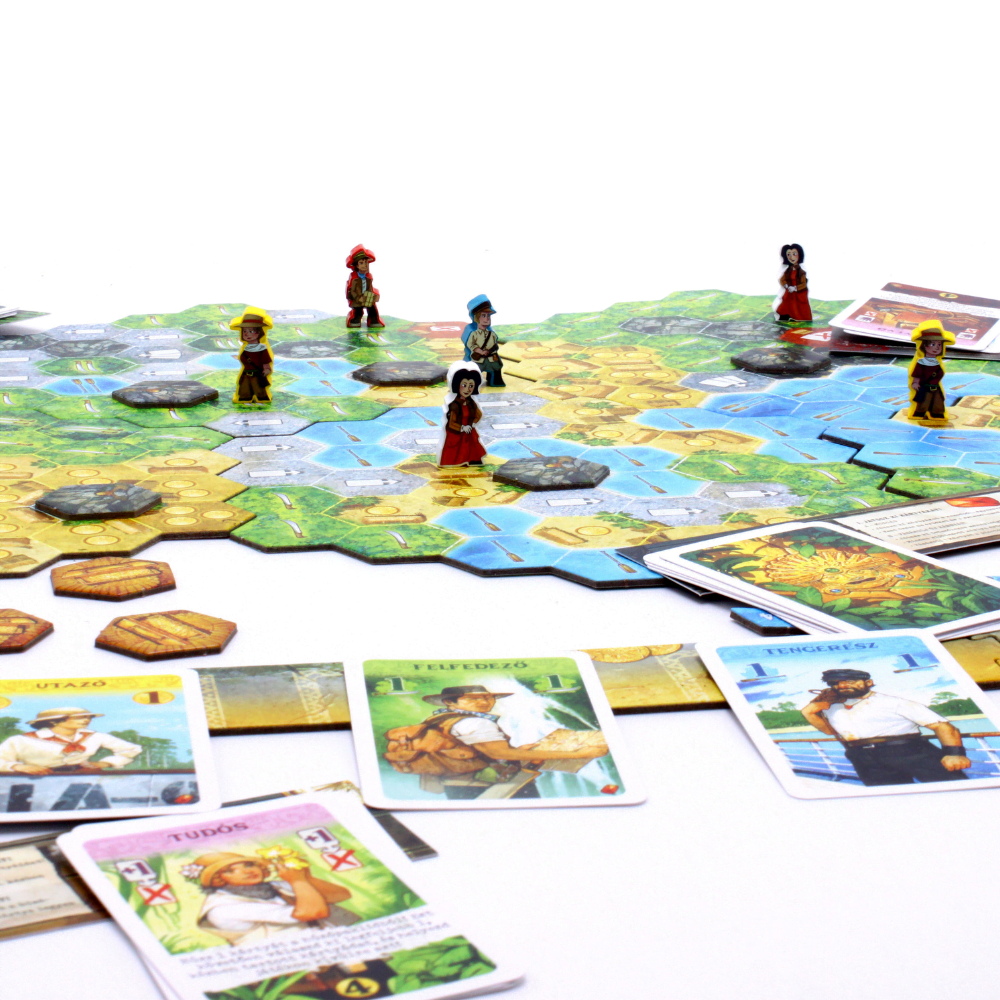 Meeple Sticker Quest for El Dorado Sticker Set beidseitig