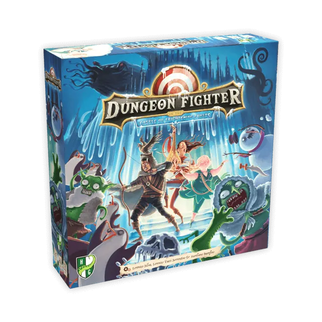 Horrible Dungeon Fighter Castle of Frightening Frosts Brettspiel