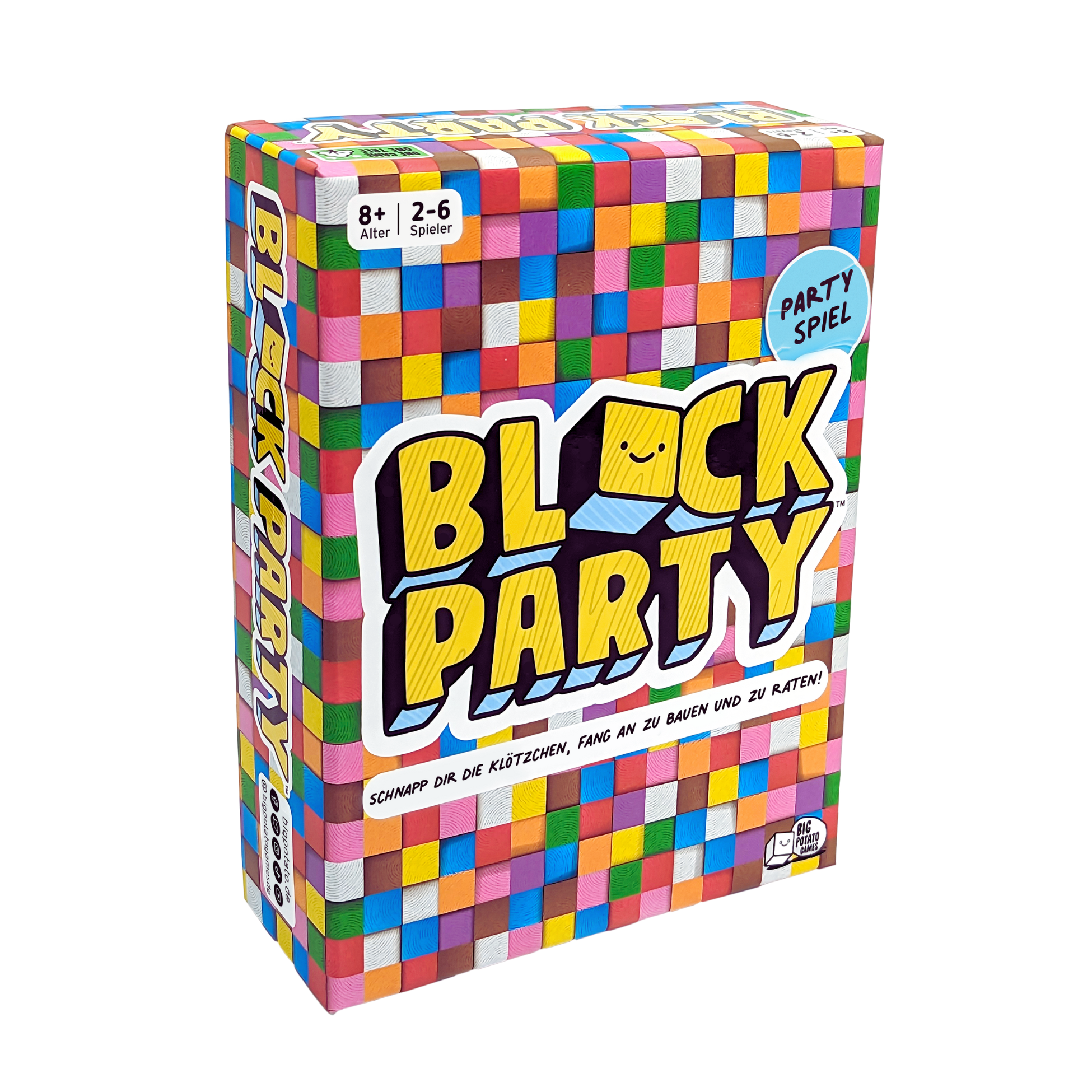 Big Potato Games Block Party Familienspiel Bauspiel