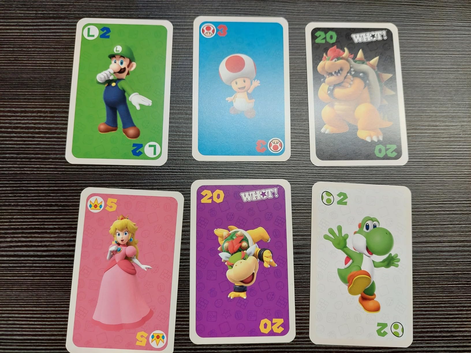 Winning Moves WHOT! Super Mario Kartenspiel ab 5 Jahren Reise