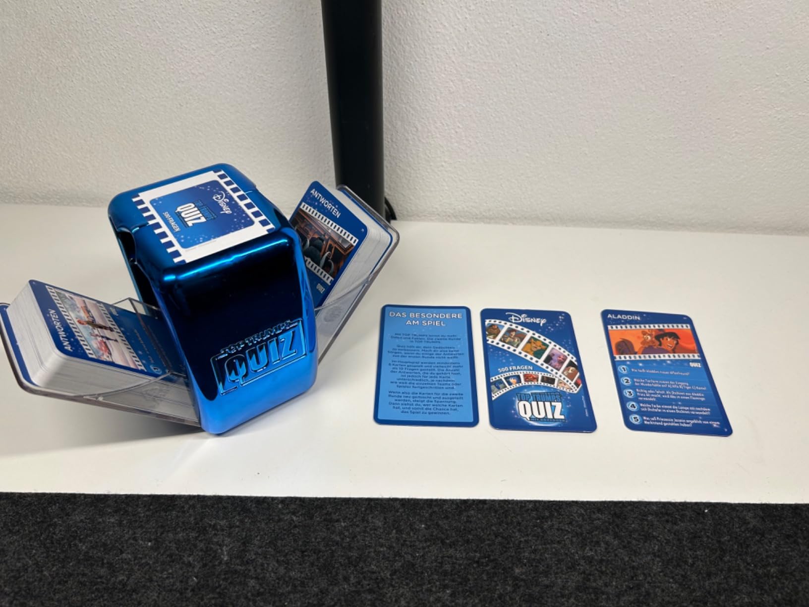 Winning Moves Top Trumps Quiz Disney Kartenspiel Deutsch ab 6