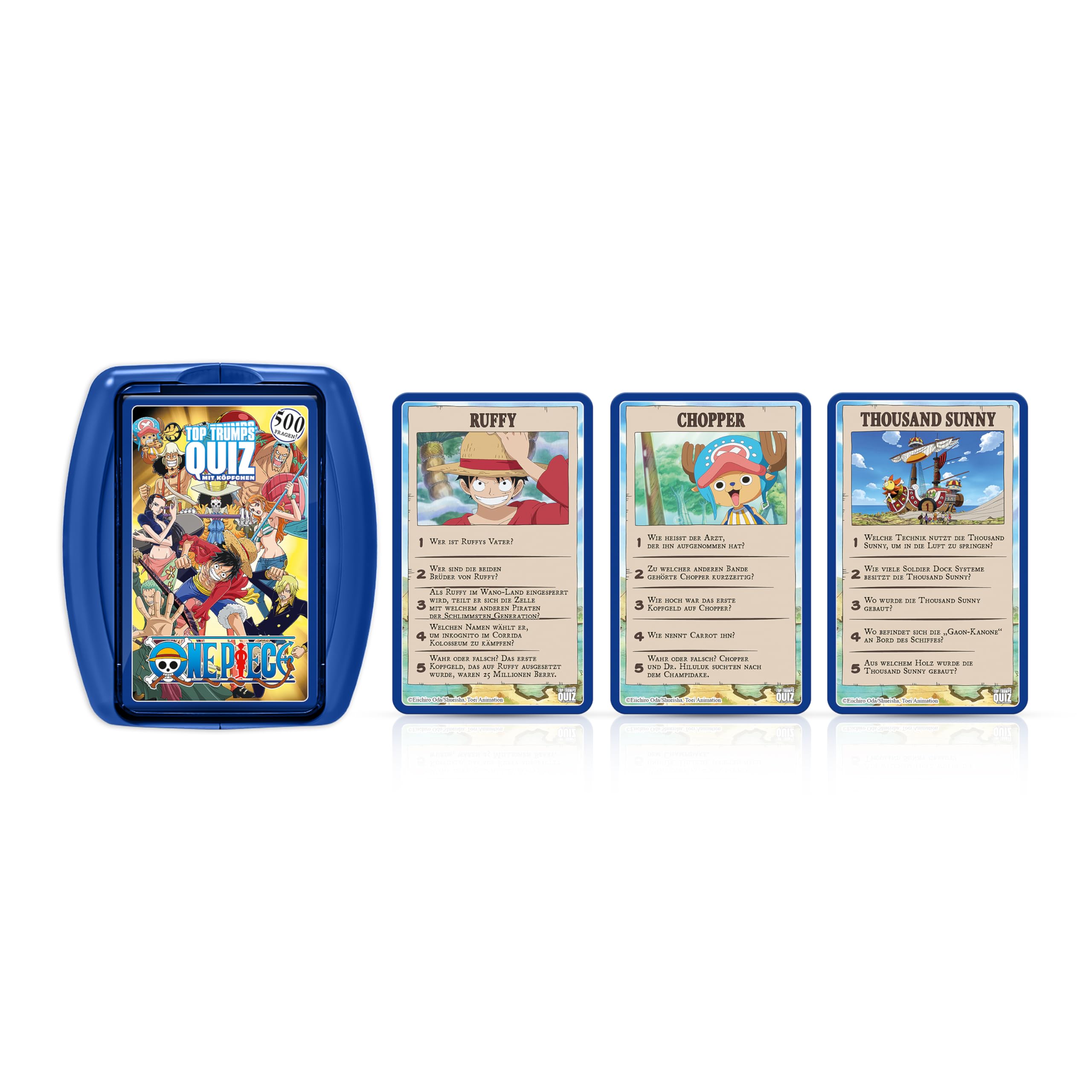 Winning Moves Top Trumps Quiz One Piece Edition Kartenspiel Deutsch