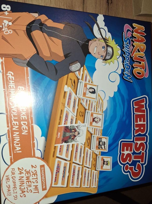 Winning Moves Wer ist es? Naruto Brettspiel Deutsch 2 Spieler