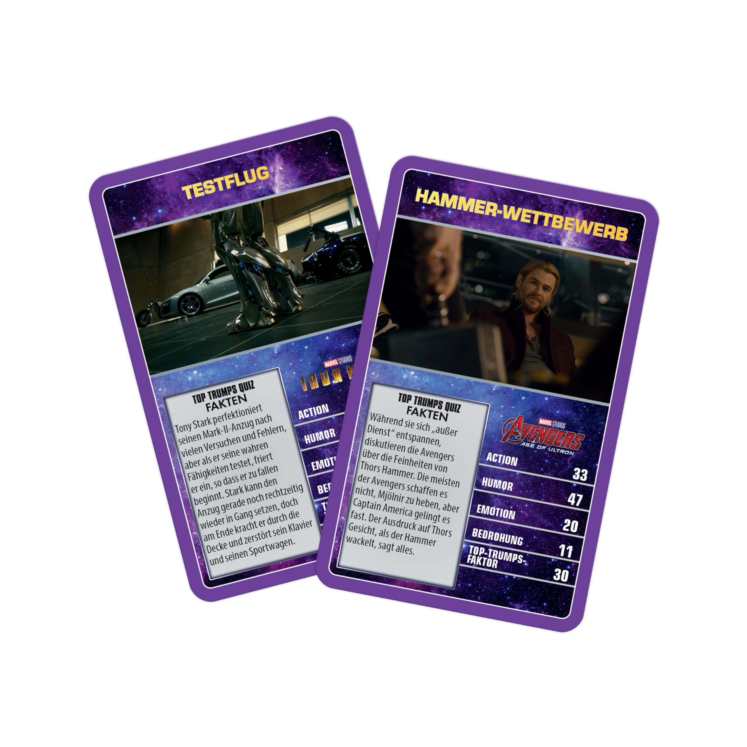 Winning Moves TOP TRUMPS Collectables Marvel Kartenspiel ab 12 Jahren
