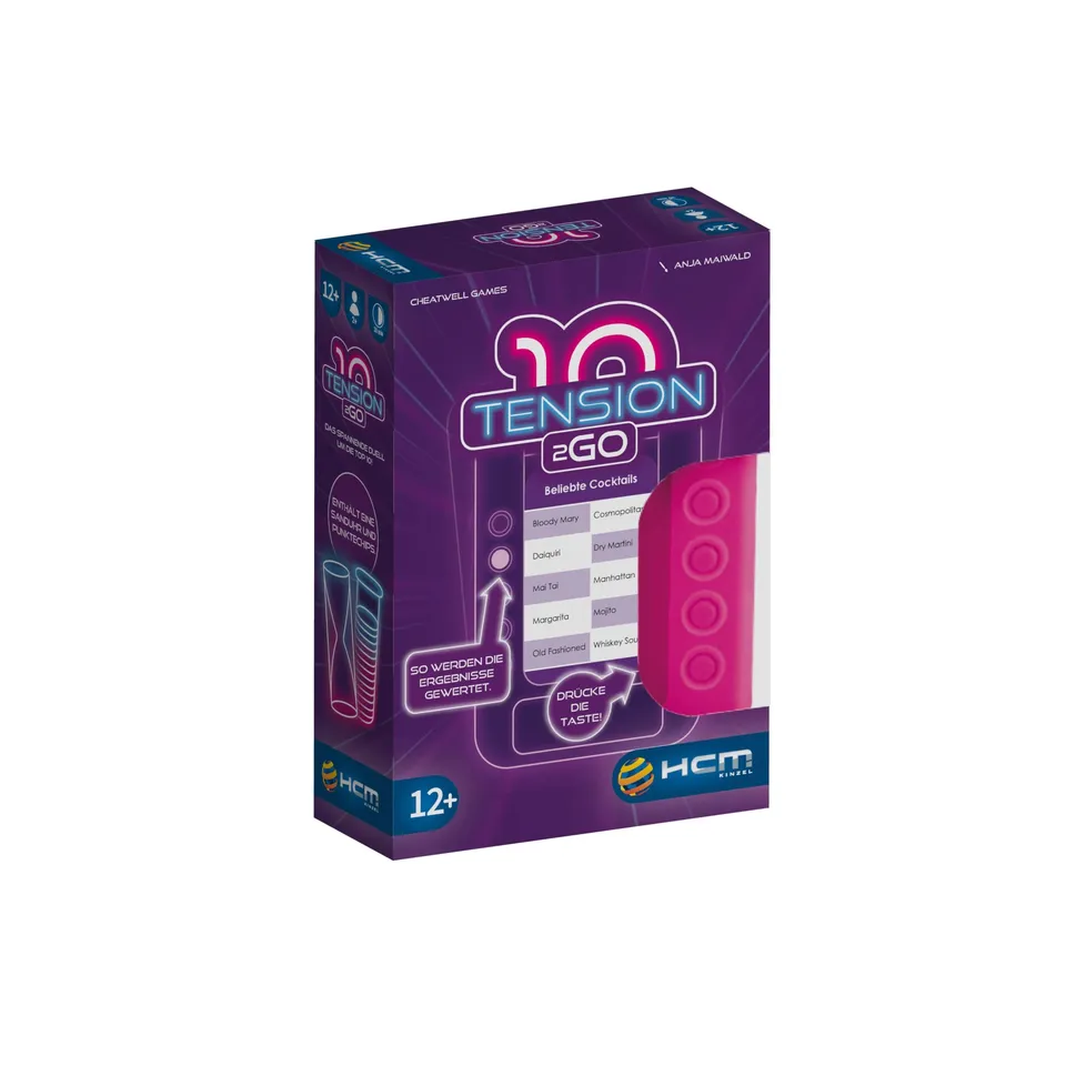 HCM Kinzel Tension2Go Ratespiel Kartenspiel 2+ Spieler 20 Min