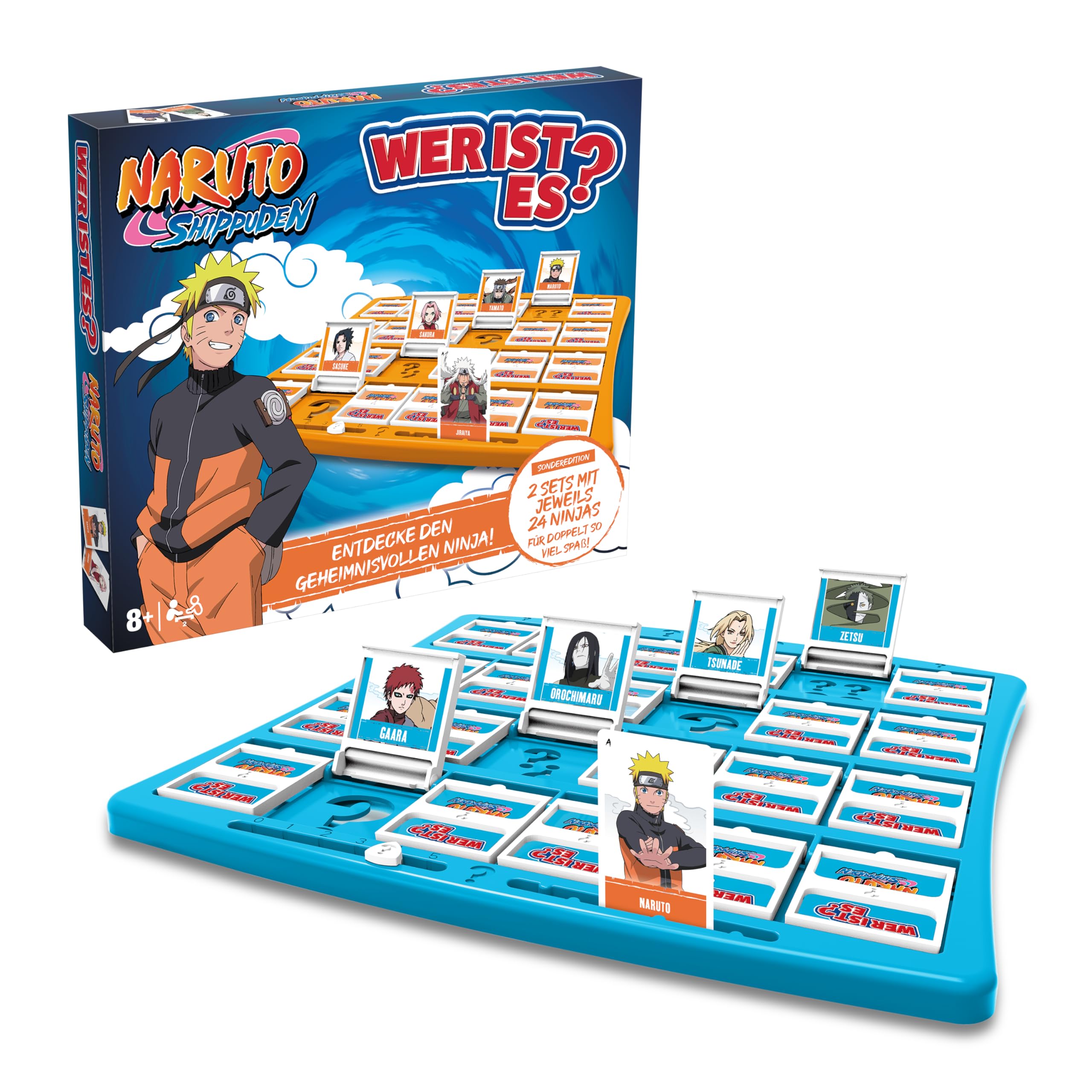 Winning Moves Wer ist es? Naruto Brettspiel Deutsch 2 Spieler