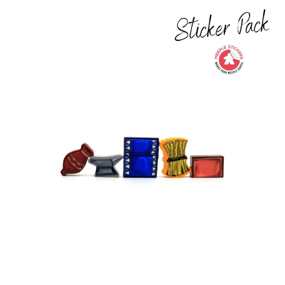Meeple Sticker Concordia Sticker Set Aufkleber Antike