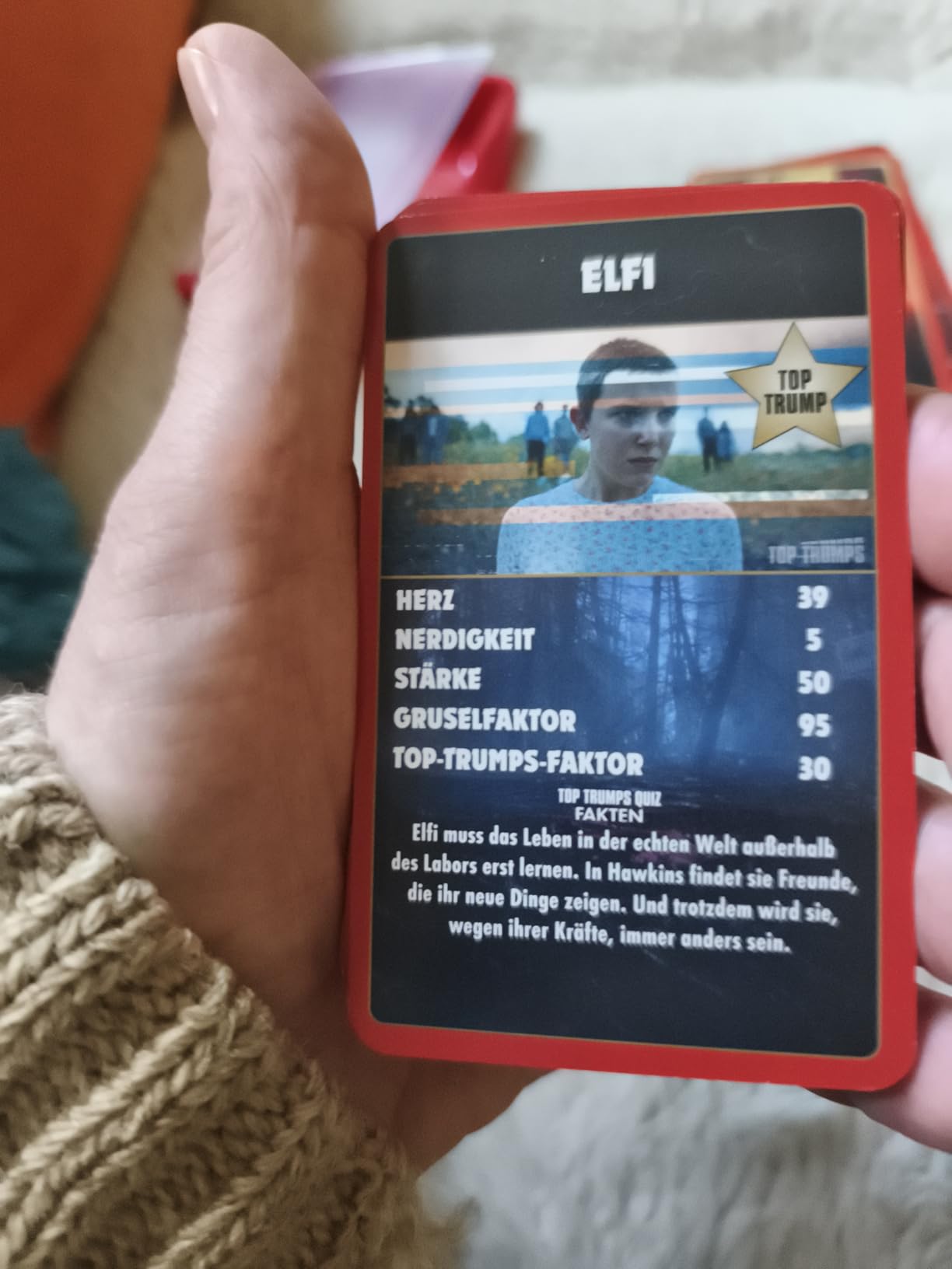 Winning Moves Top Trumps Stranger Things Kartenspiel ab 15
