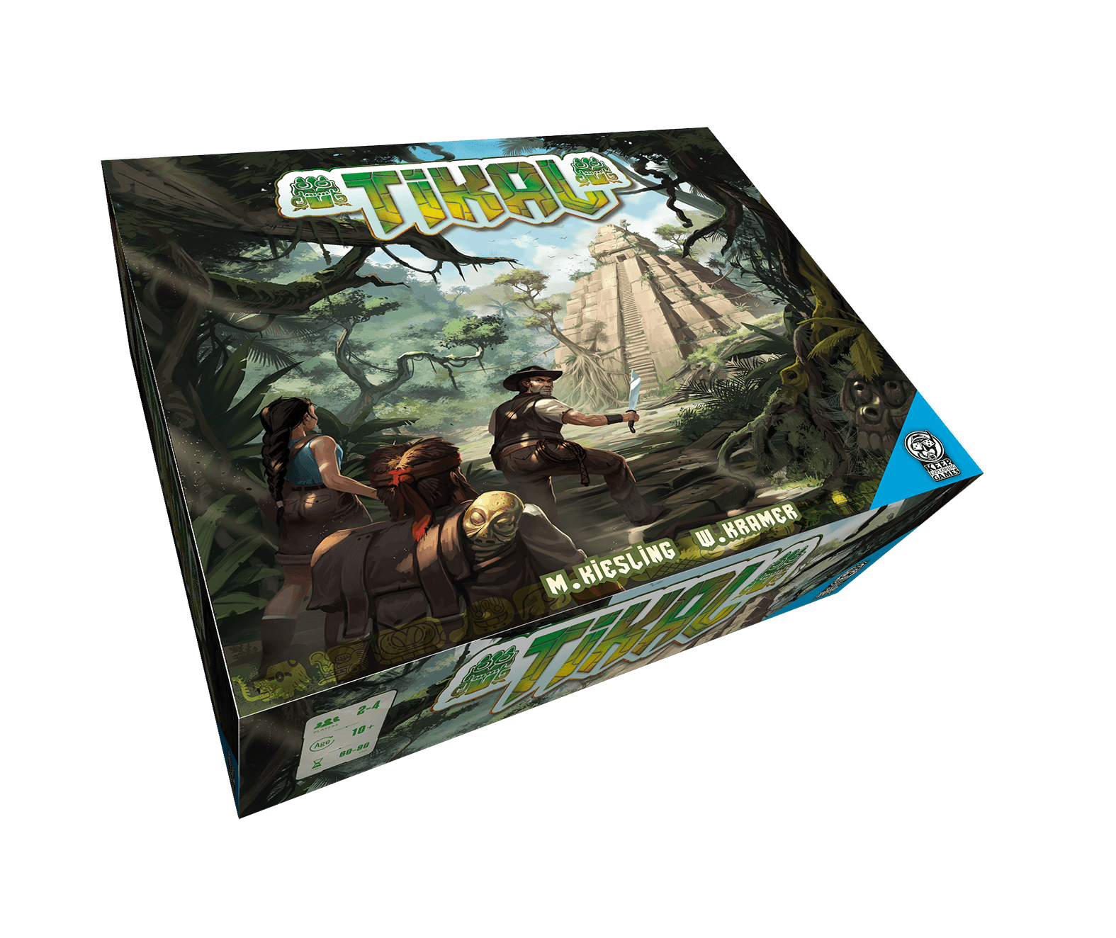 Keep Exploring Tikal Mask Trilogy Brettspiel Neuauflage Resin