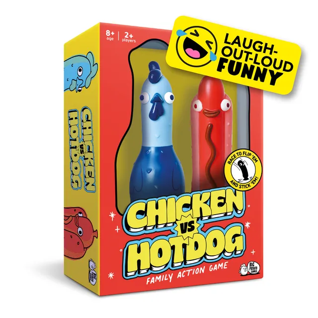 Big Potato Chicken vs Hotdog Partyspiel Hauptspiel Teams