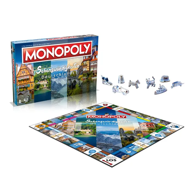 Winning Moves Monopoly Sehenswürdigkeiten Brettspiel Deutsch