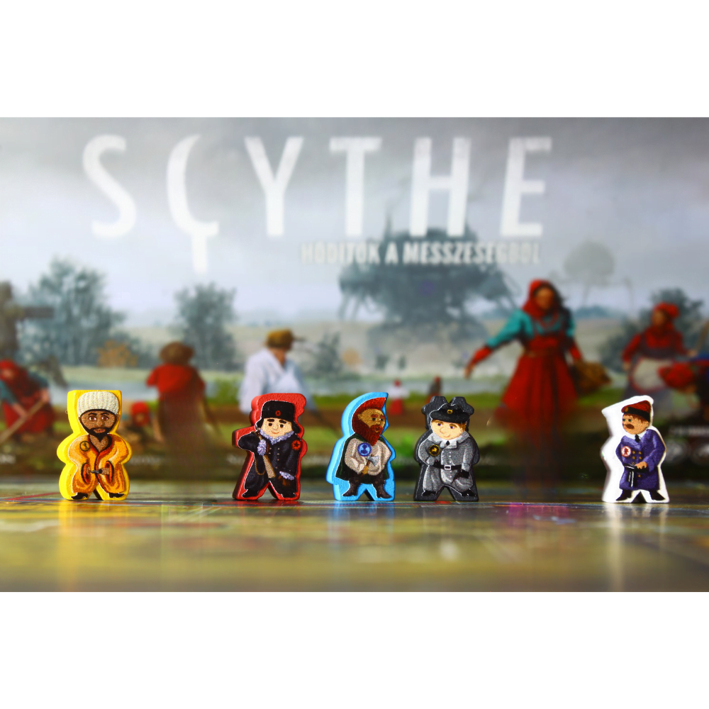 Meeple Sticker Stickers Scythe Sticker-Set doppelseitig
