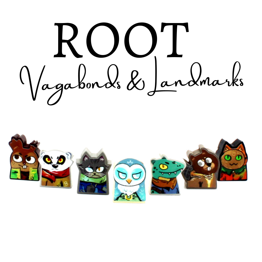 Meeple Sticker Root Vagabond Landmarks Sticker Set Token