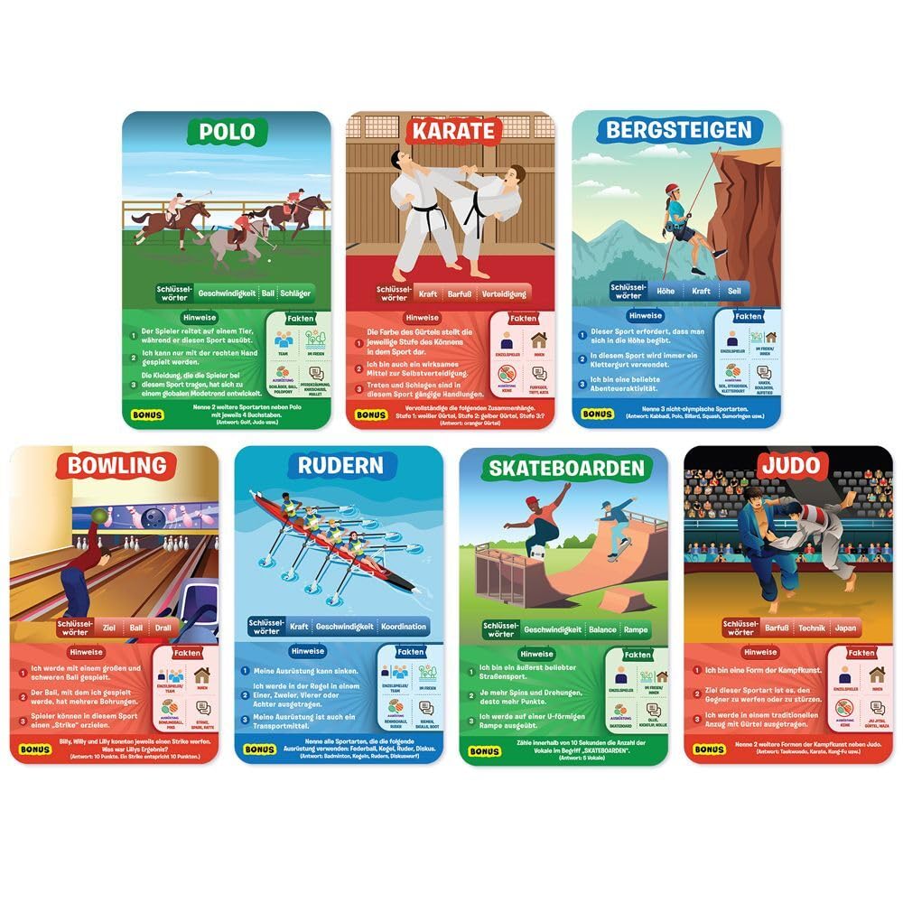 HCM Kinzel 10 Mal darfst du raten Welt des Sports Fragespiel
