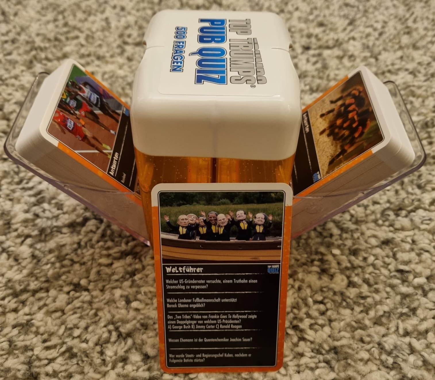 Winning Moves Top Trumps Quiz Pub Quiz Kartenspiel Deutsch