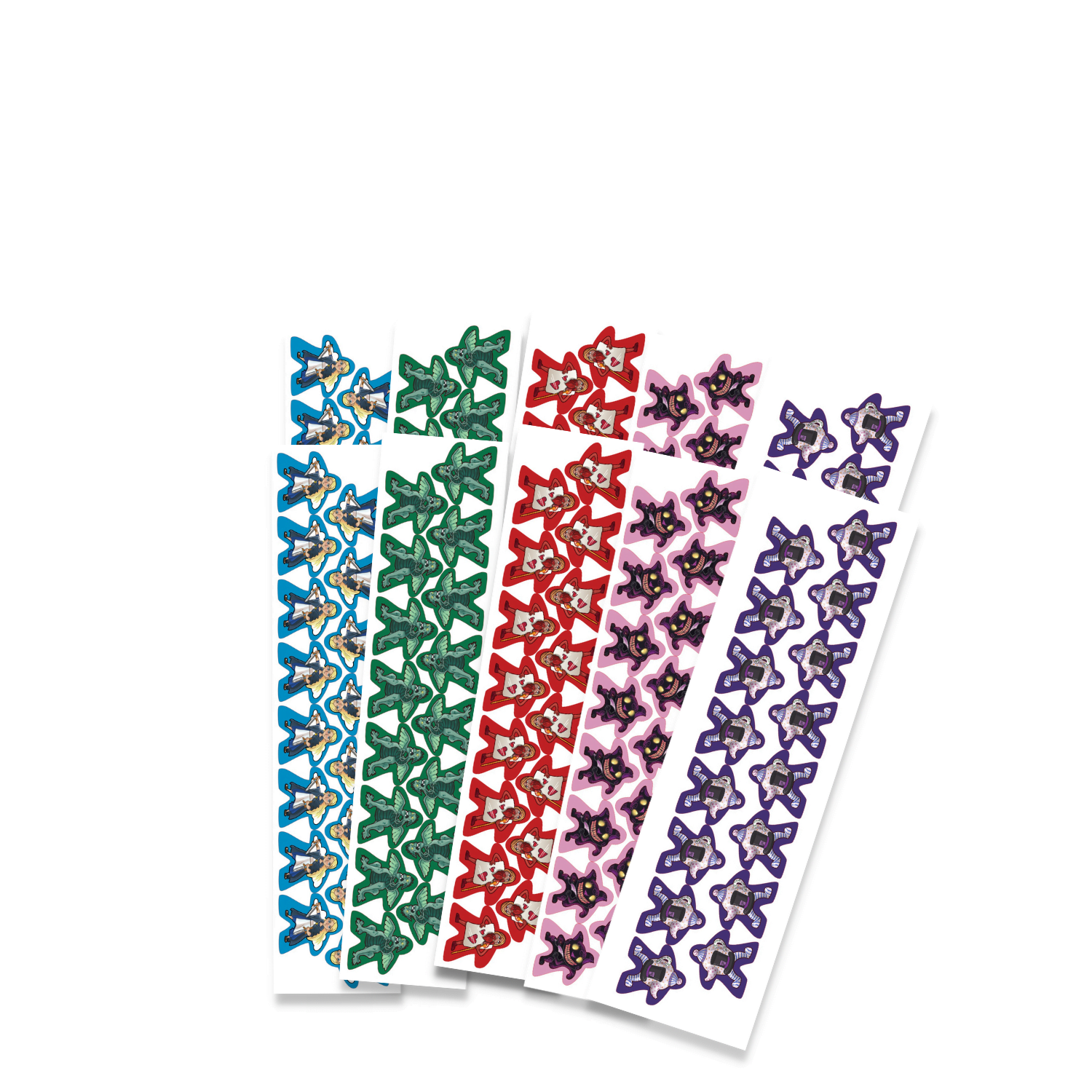 Meeple Sticker Wonderlands War Retail Sticker Set beidseitig