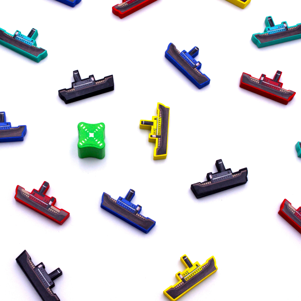 Meeple Sticker Nucleum Australia Sticker Set Aufkleber