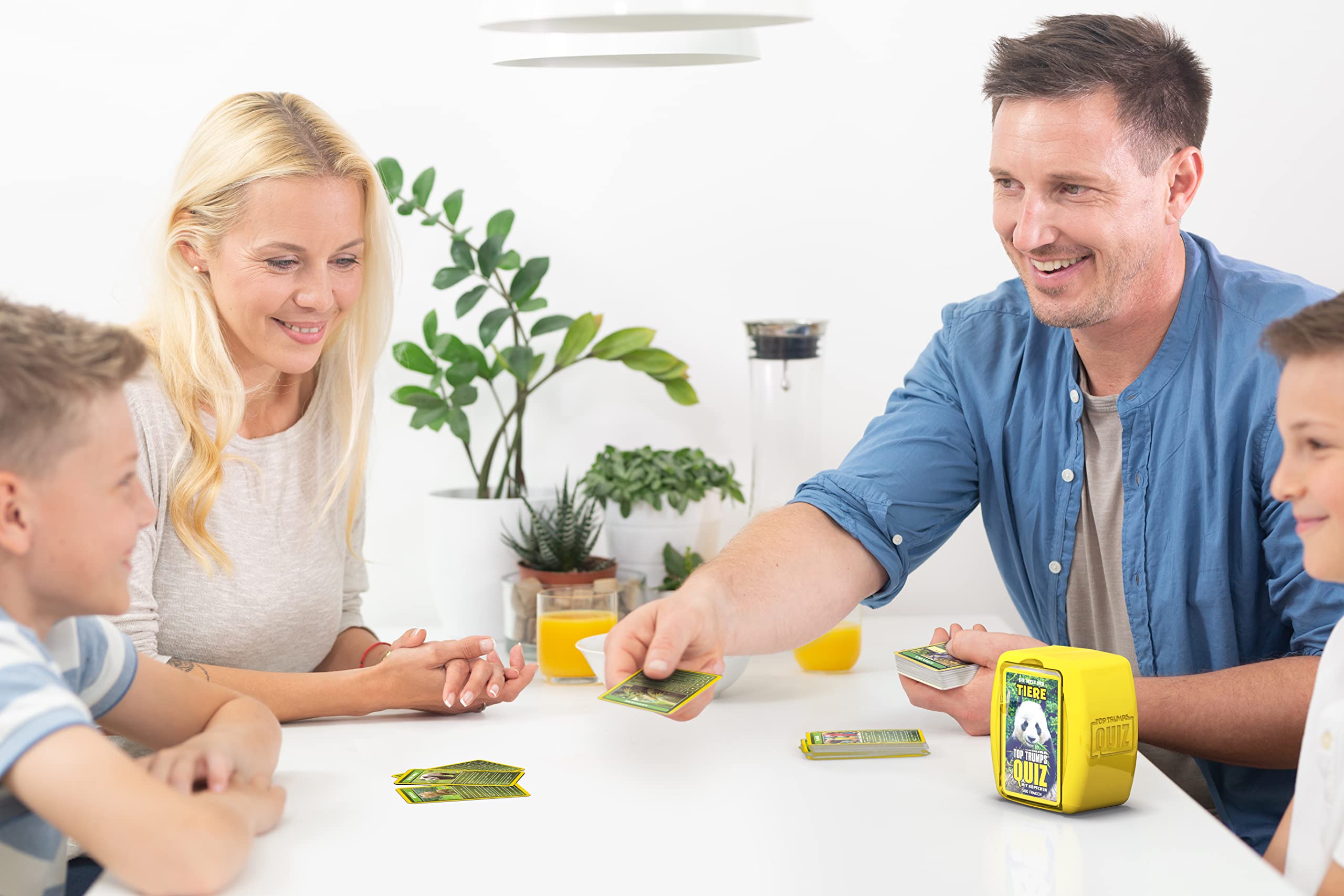 Winning Moves Top Trumps Quiz Welt der Tiere Kartenspiel ab 7