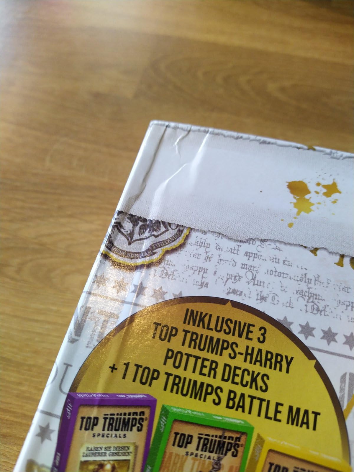 Winning Moves TOP TRUMPS Battle Mat Harry Potter Brettspiel ab 6 Jahren