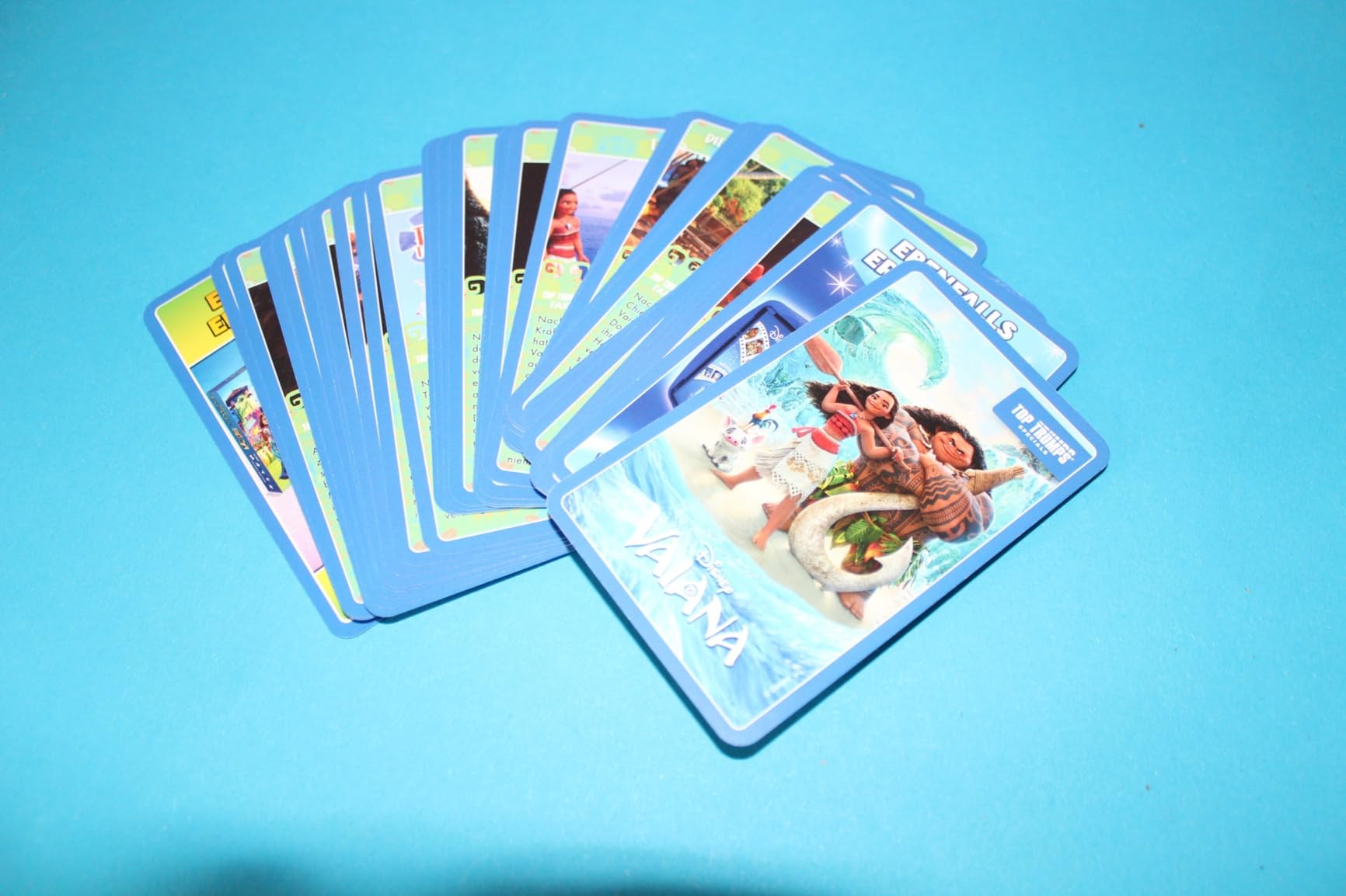 Top Trumps Vaiana Kartenspiel 30 Karten ab 6 Jahren