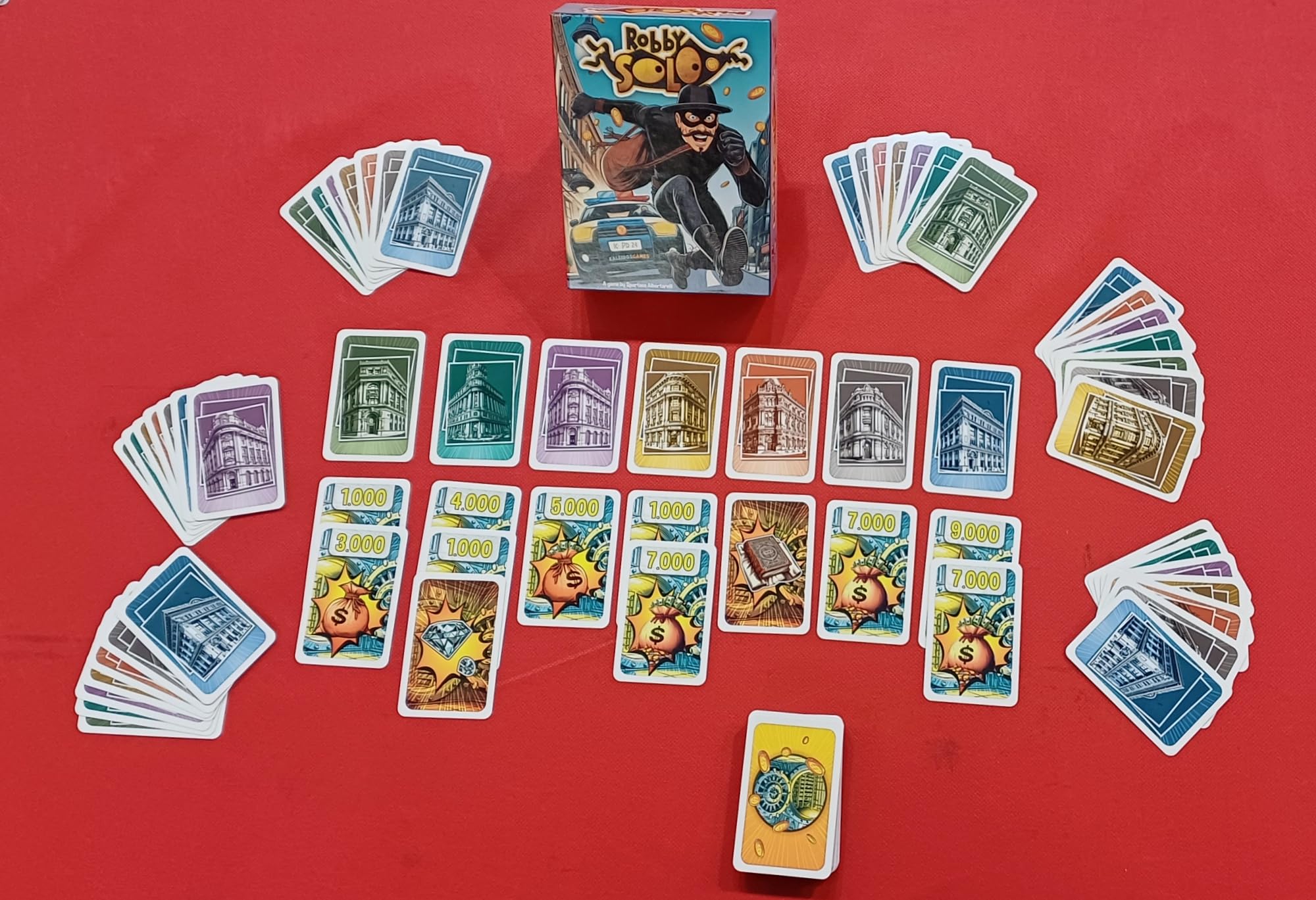 KaleidosGames Robby Solo Kartenspiel 3-6 Spieler Bankraub