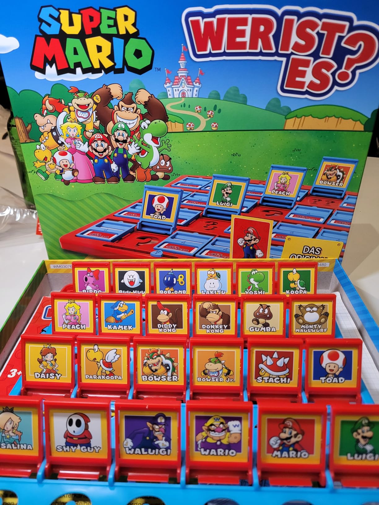 Winning Moves Wer ist es? Super Mario Brettspiel Deutsch ab 3 Jahren