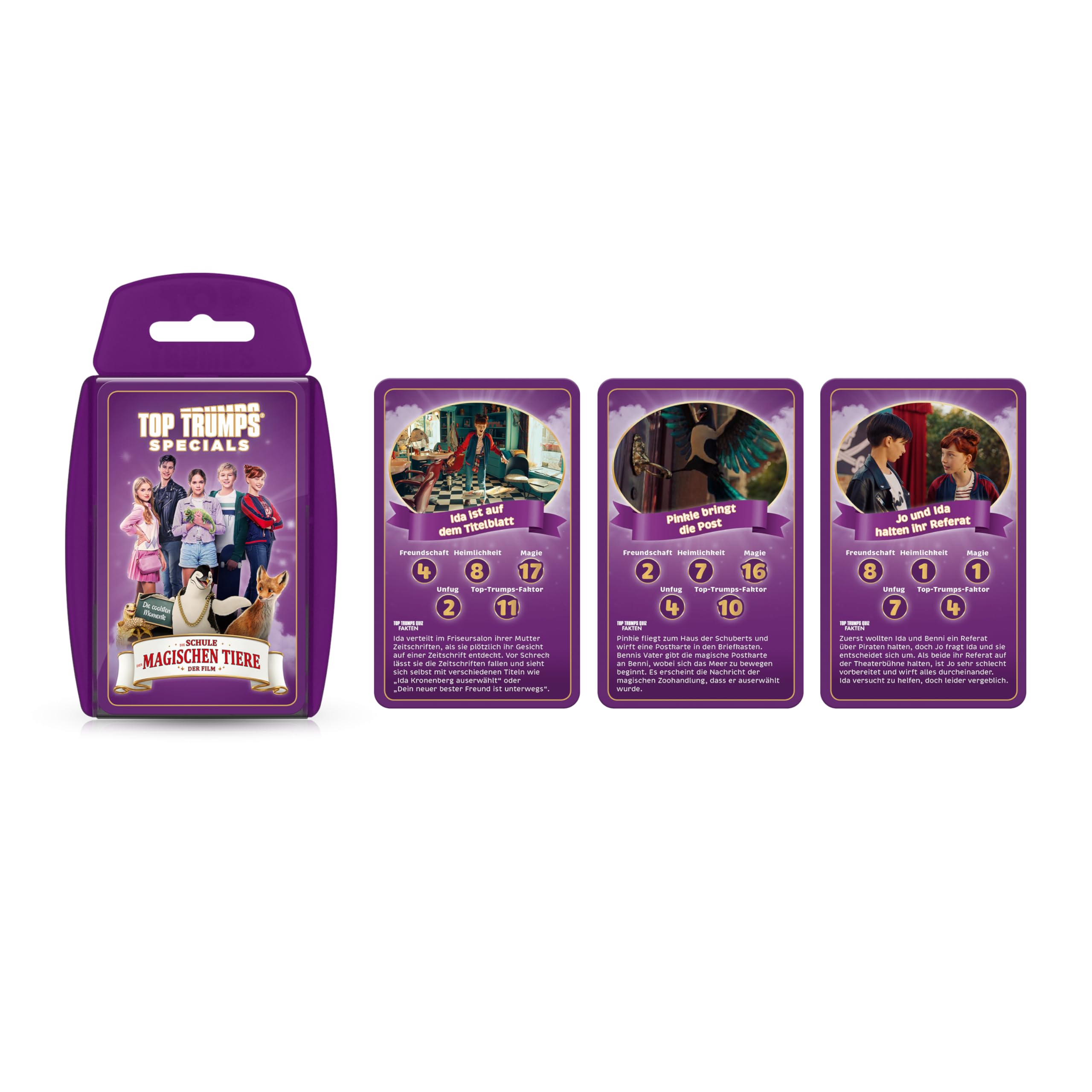 Top Trumps Schule der magischen Tiere Kartenspiel 30 Karten