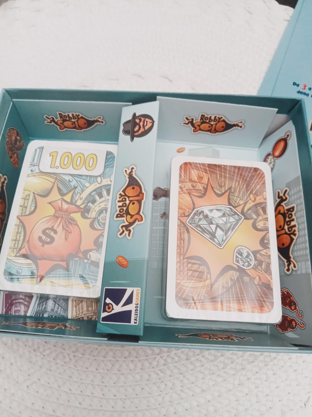 KaleidosGames Robby Solo Kartenspiel 3-6 Spieler Bankraub